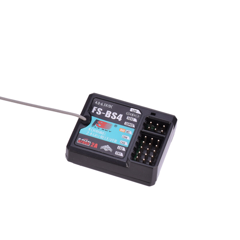 Flysky FS-BS4 2.4G 4CH Receiver w/Gyro Stabilization for Flysky FS-IT4S FS-GT5
