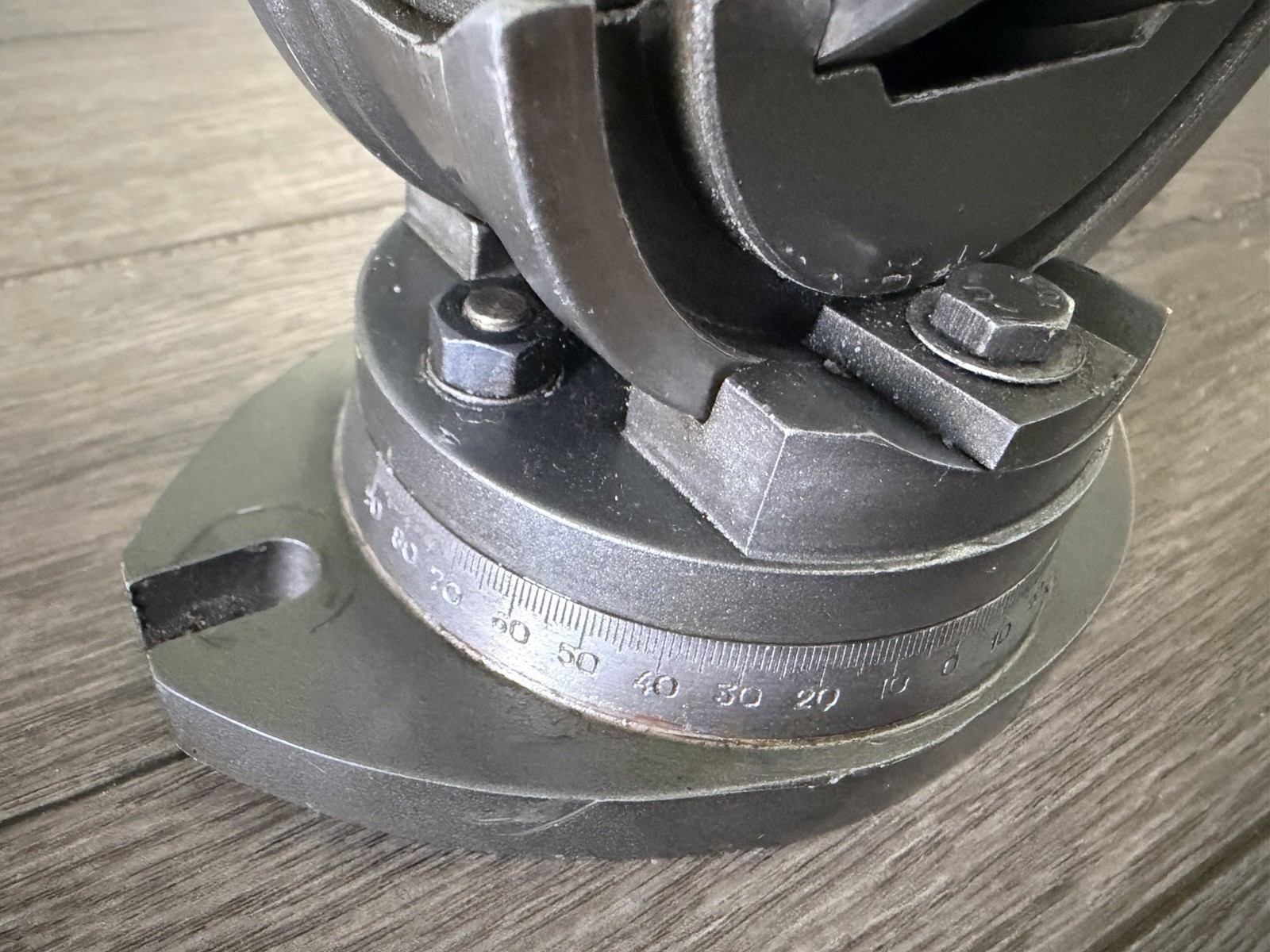 Precision Milling Machine 2" Vise 3 Way Swivel Angle Table Vise (Missing Handle)