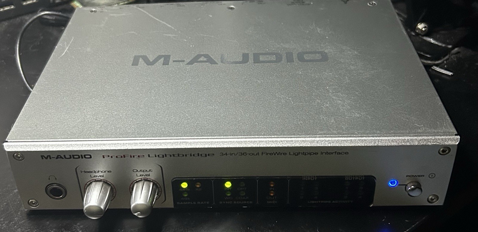 M-Audio ProFire Lightbridge 34-in/36-out FireWire Audio interface/Pcie card