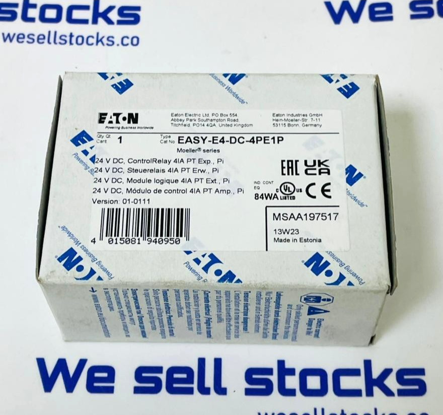EATON EASY-E4-DC-4PE1P Control Relay Expansion Module