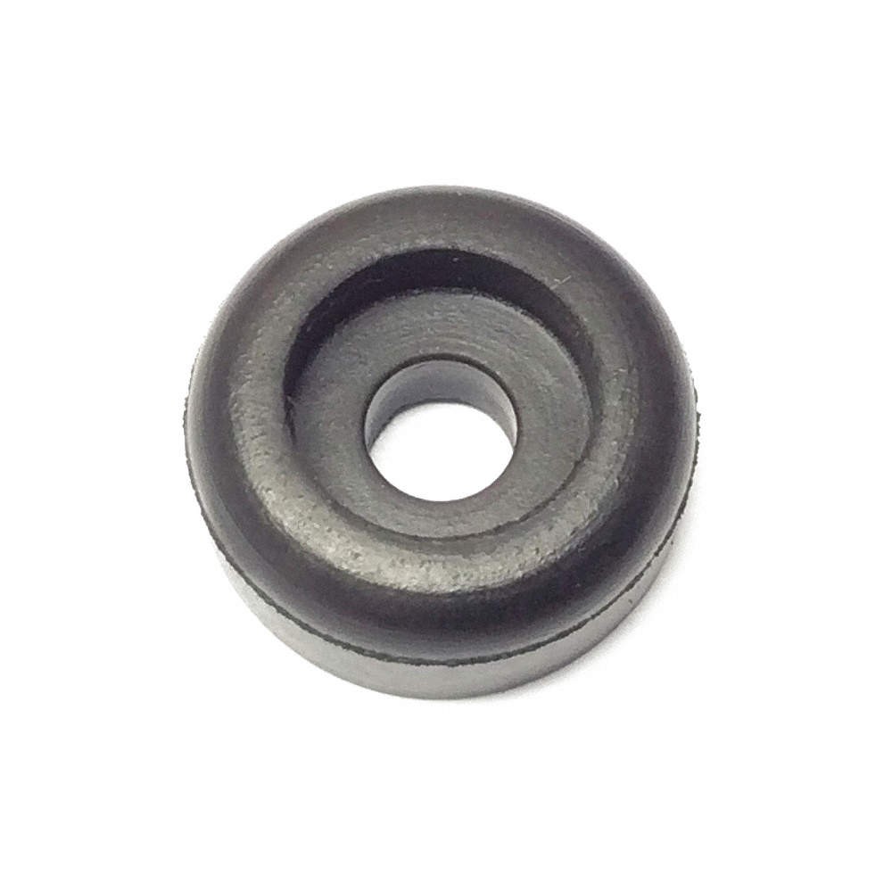 GRAINGER APPROVED 2093-017S Bumper,5/8 In.,Black,Rubber,PK50 16WJ92