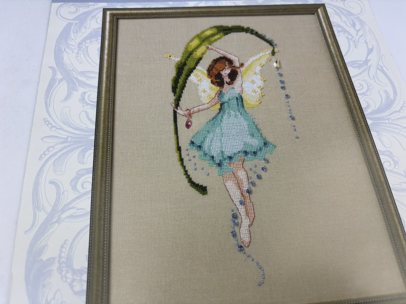 Design By Nora Corbett Dewdrops Counted Cross Stitch Pattern 8S