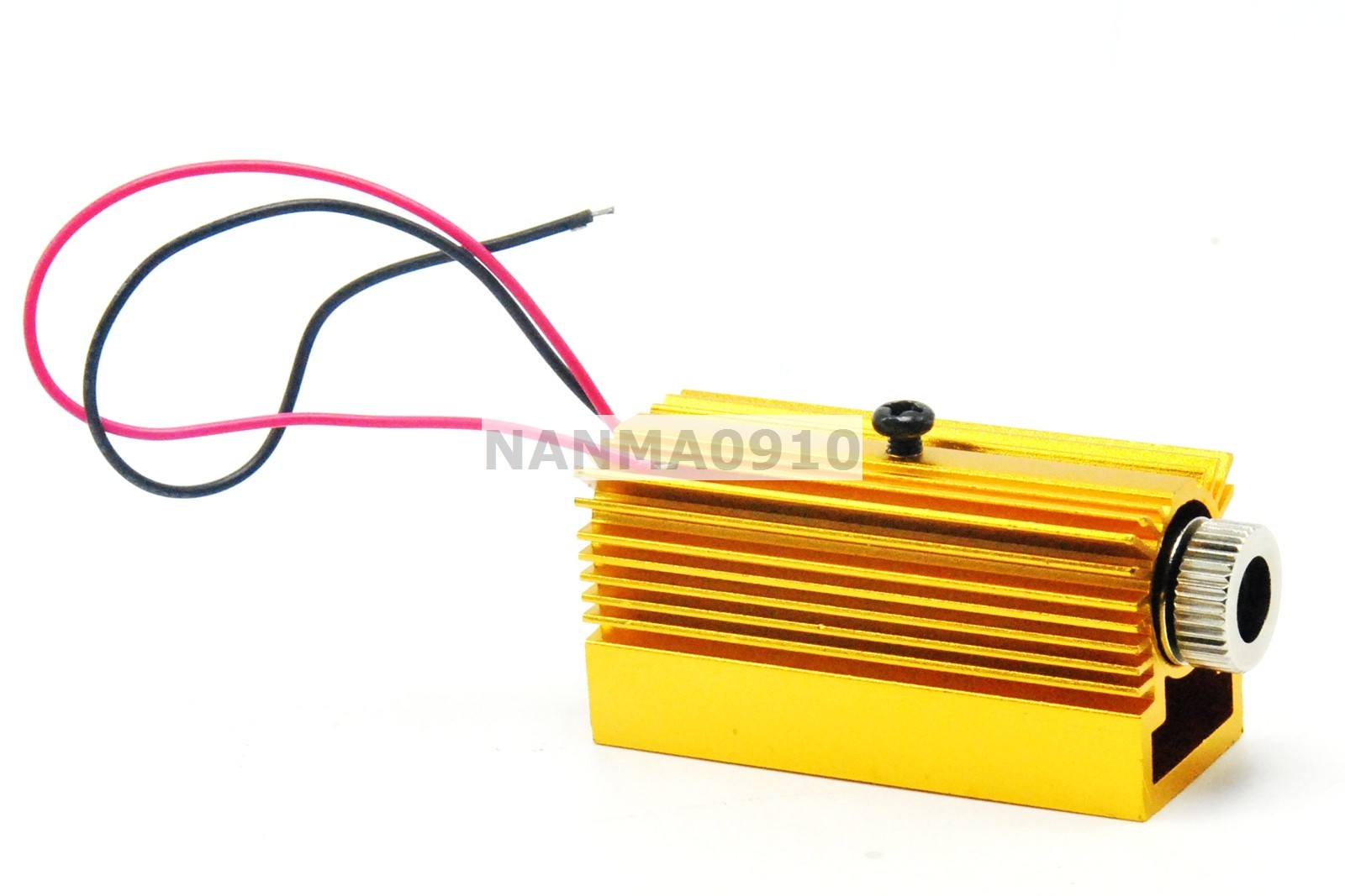 Focusable 50mw 808nm IR Infrared Laser Diode Dot Module w/ Driver & Heatsink
