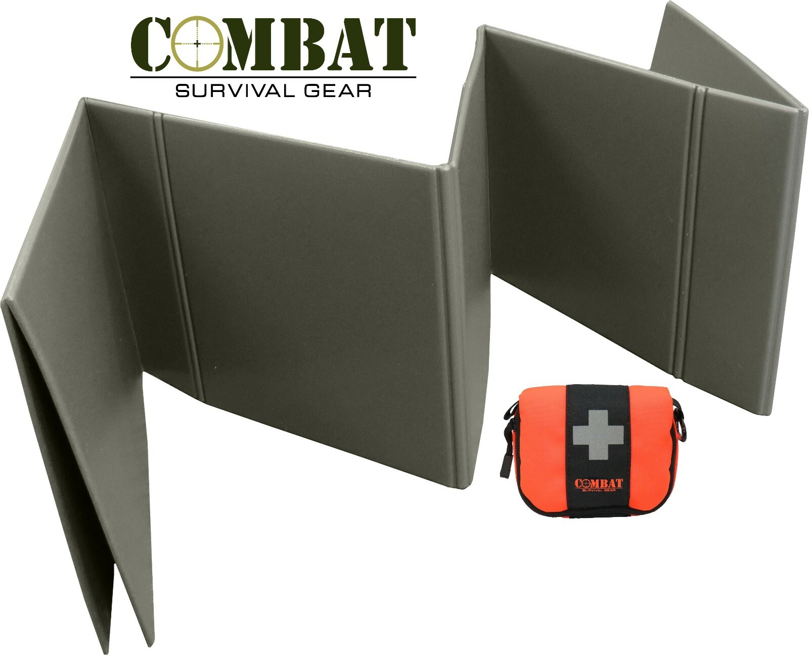 Combat Survival Gear Nato Folding Sleeping Mat Military/Cadets + First Aid kit