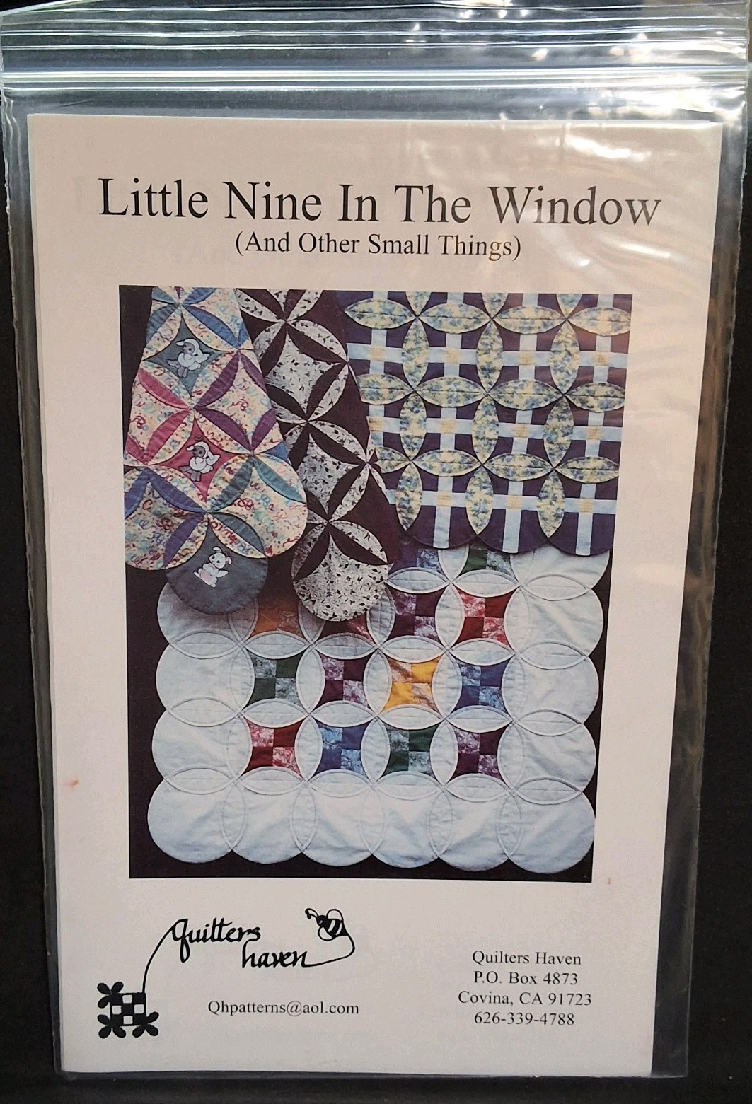 Little Nine In The Window And Other Small Things #39 Quilters Haven 3 Patterns!