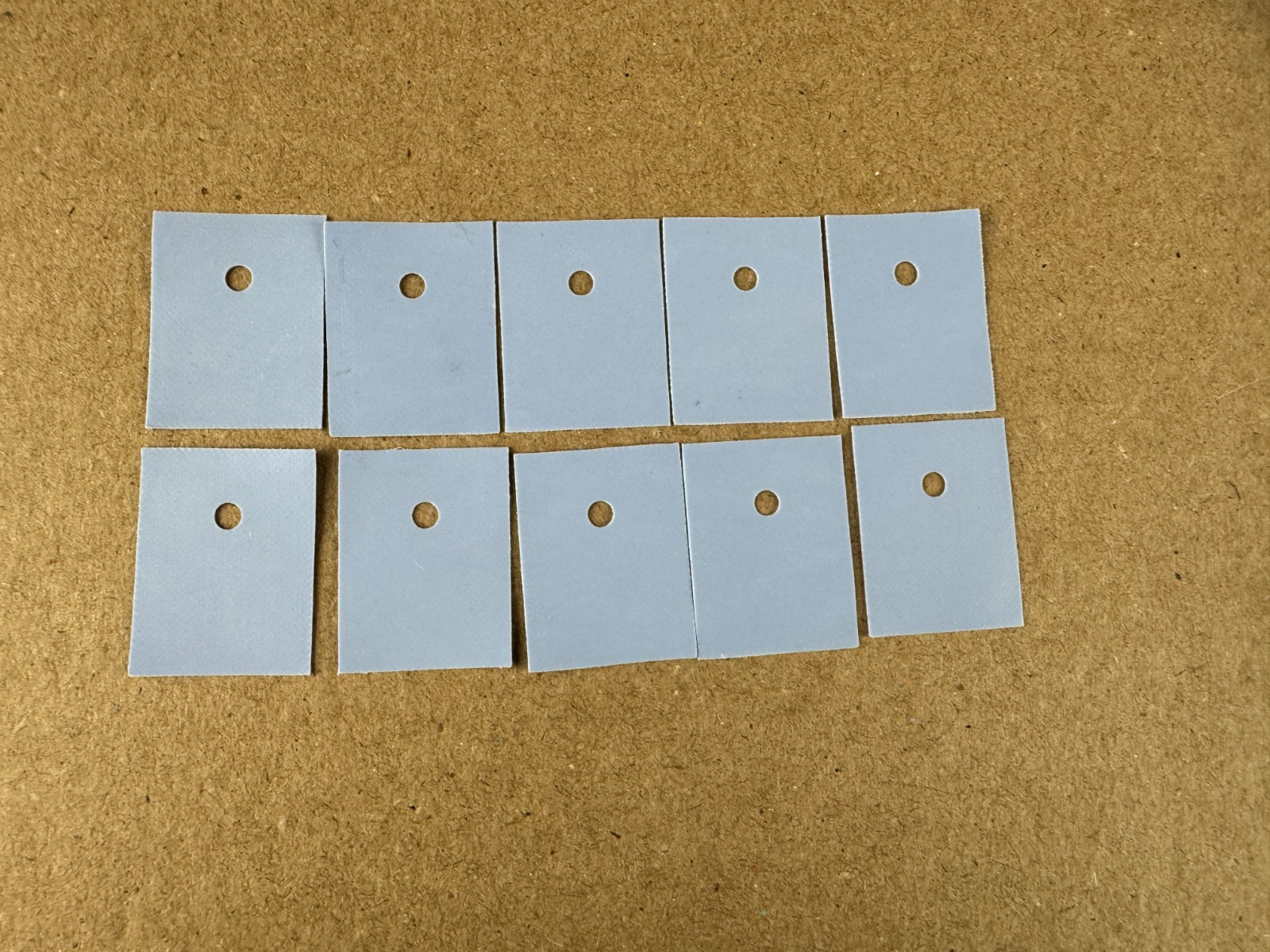 10 New TO-3P Silicone Insulators for Transistors TO-247  26mm x 20mm (Qty Avail)