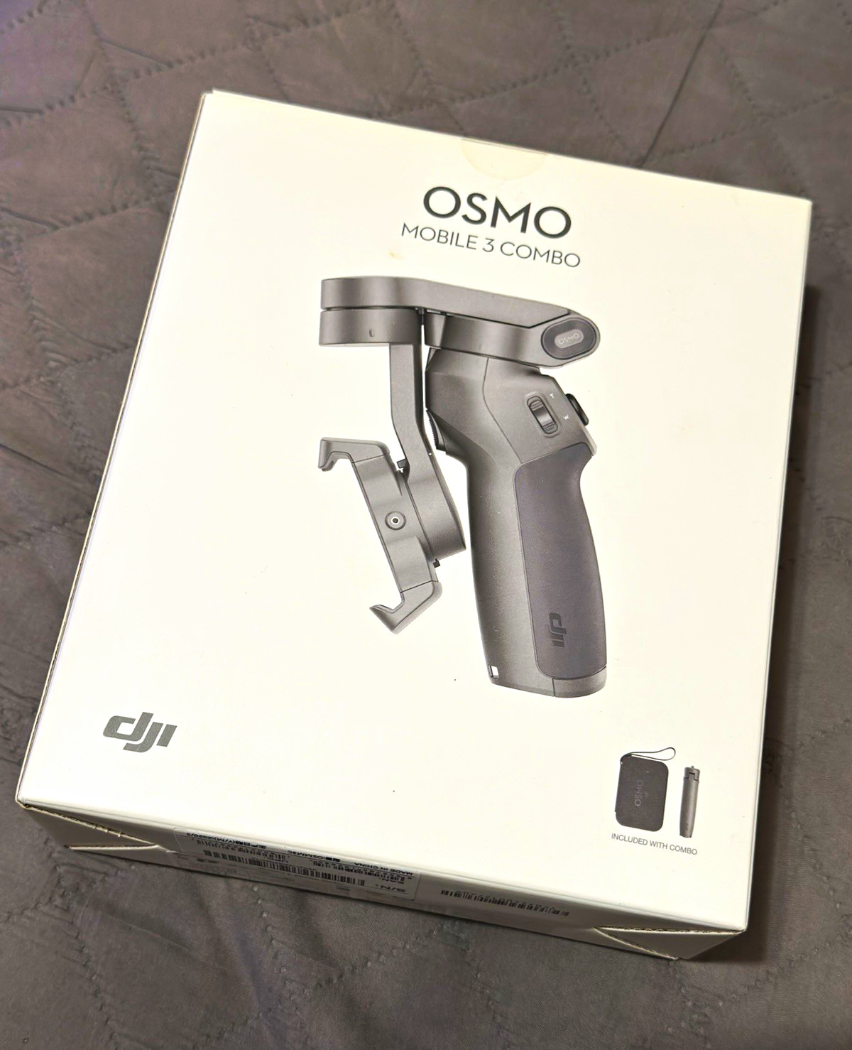 DJI Osmo Mobile 3 Combo Foldable Smartphone Gimbal Stabilizer w/ Case USB