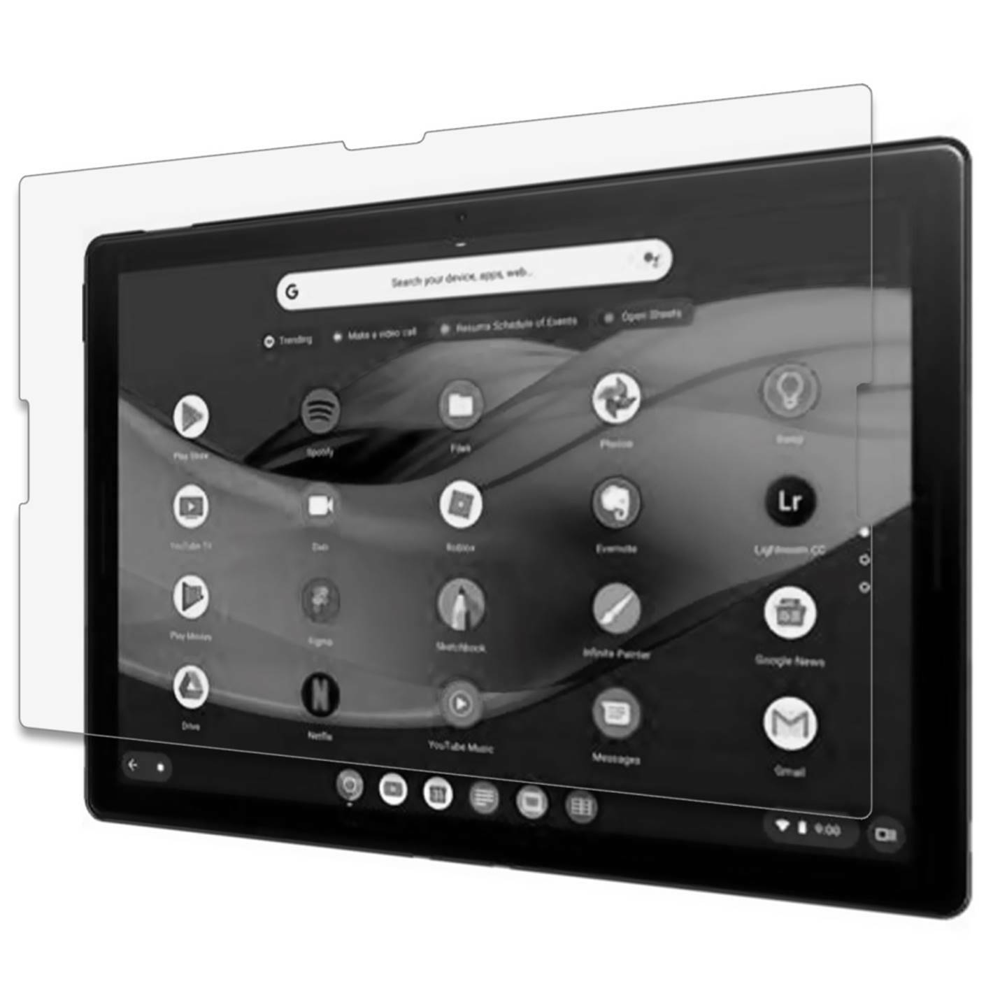 Clear Screen Protector Shield Cover Guard Film Saver For Google Pixel Slate