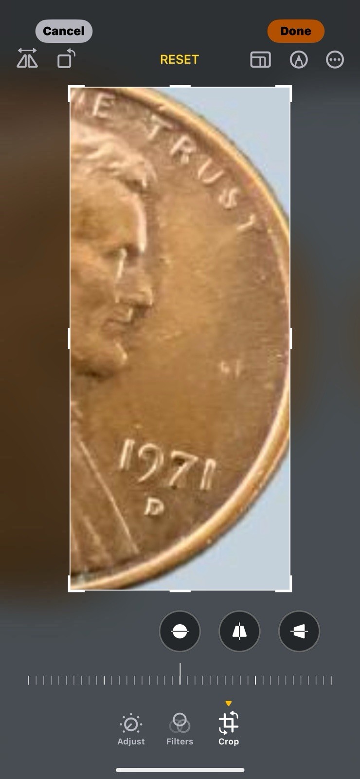 RARE 1971 “D” Lincoln Memorial Penny with multiple errors.