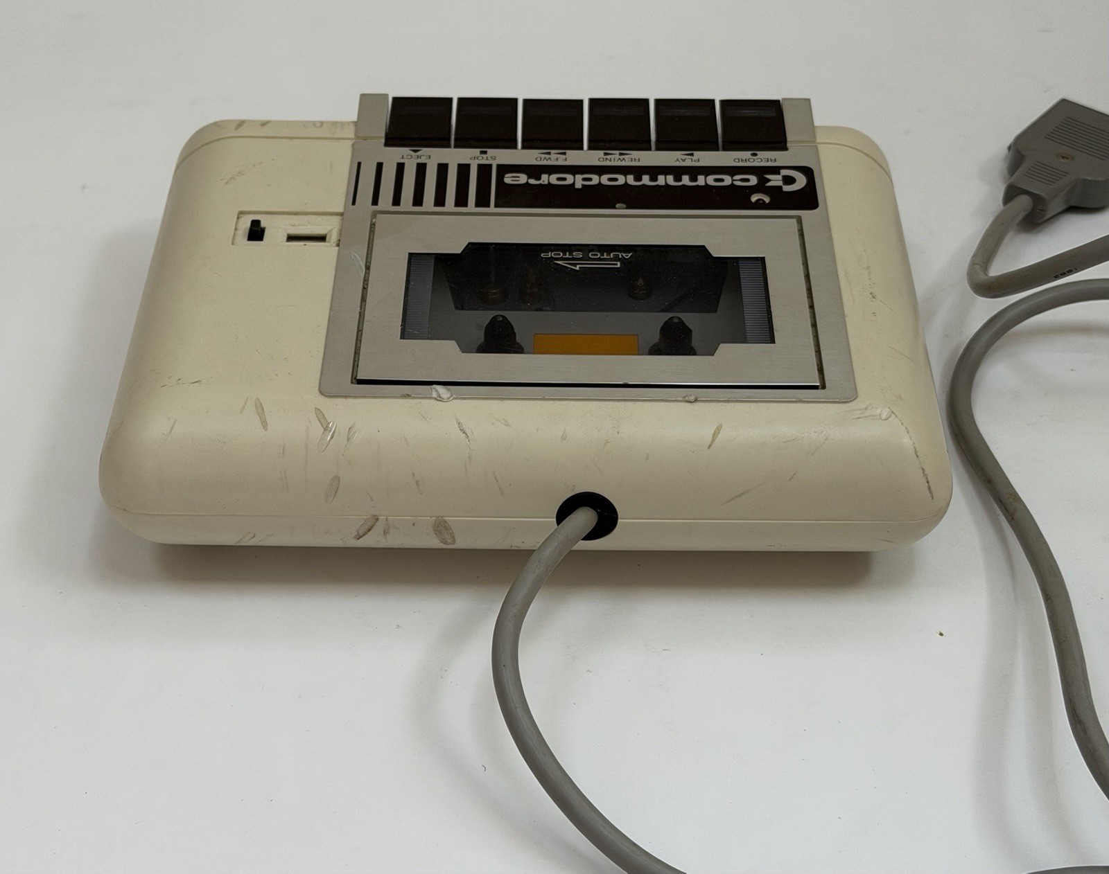 VINTAGE Commodore 64 Datassette 1530 Model C2N Cassette Unit Computer Accessory
