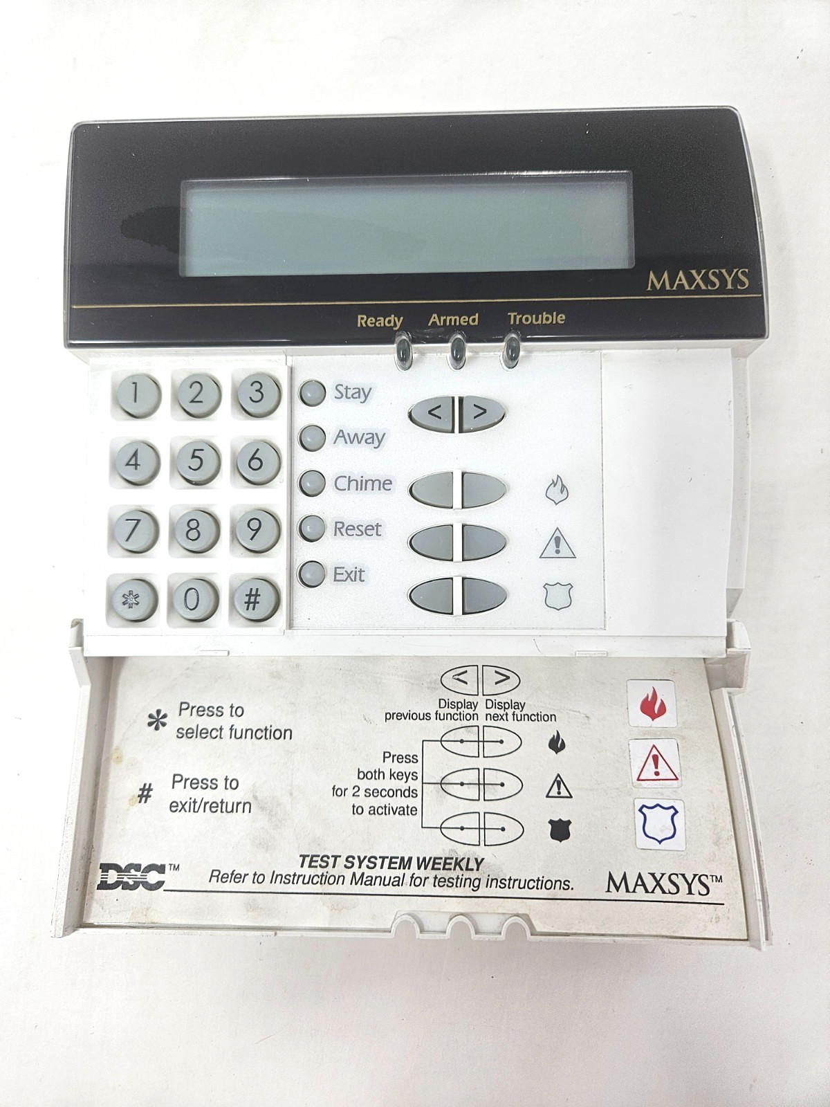DSC LCD4501 MAXSYS Programmable-Message LCD Keypad