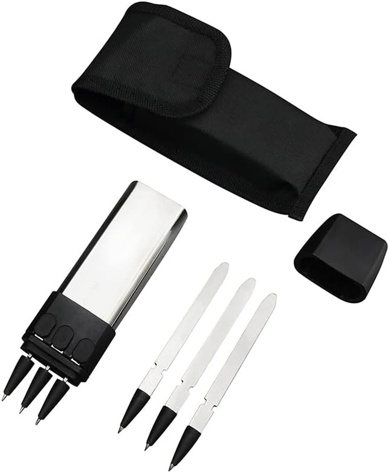 HUAAO Ballistic Dart Launcher, Stainless Steel Forged, Accurate Shooting Within
