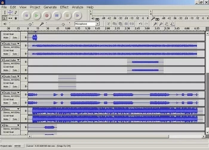 Audacity 2025 Software Professional Audio Music Editing Recording ~ Windows OS