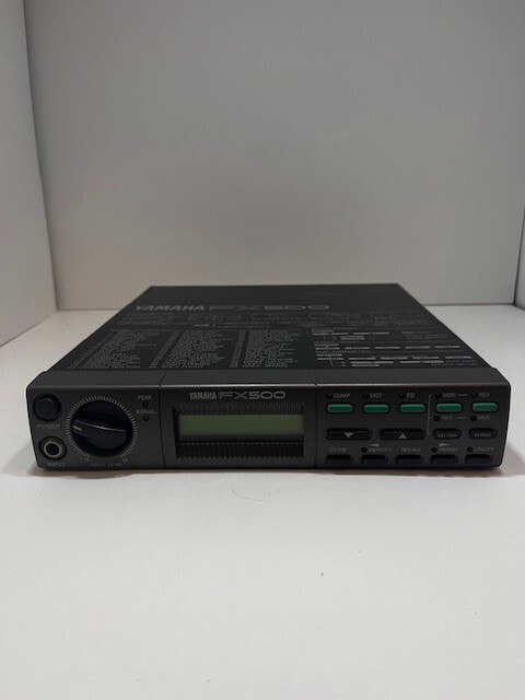 YAMAHA FX500 Simul Effect Processor Japan Effect Rack Unit w/power supply used
