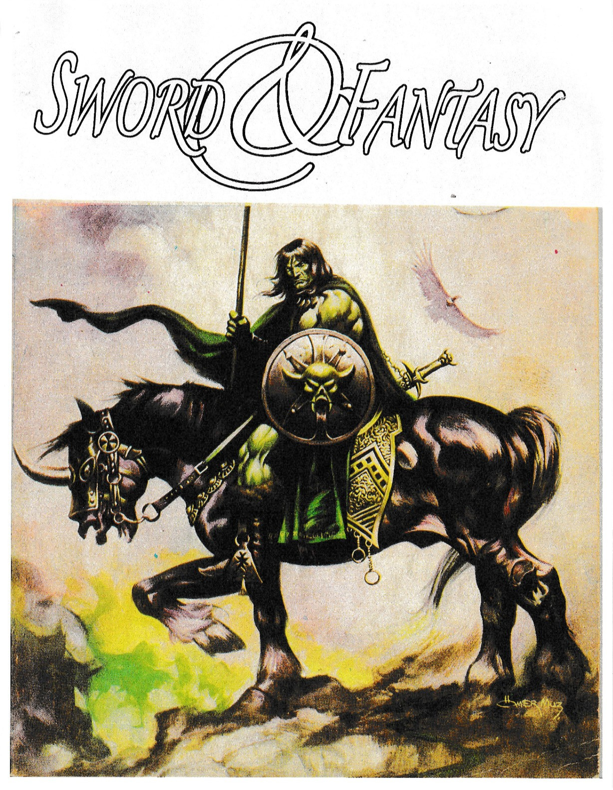 NEW 2025!! -- SWORD & FANTASY #22 pulp fanzine - Henry Kuttner, Hugh Rankin art