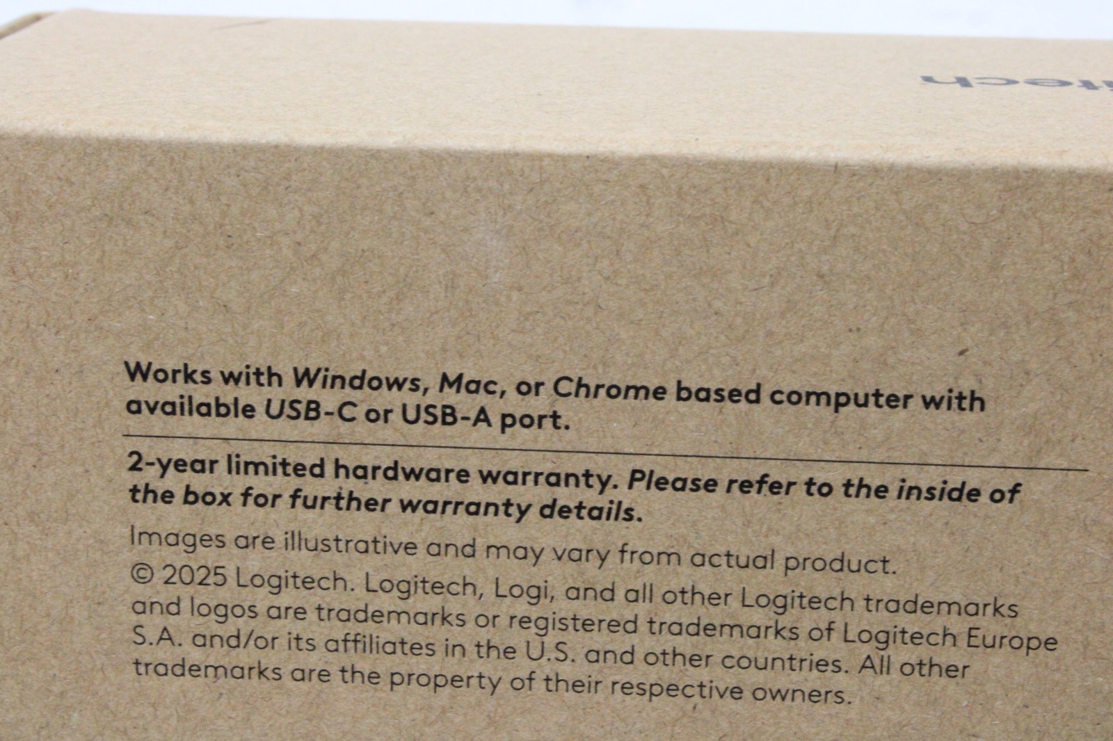 Logitech New in Box Zone Wired USB-C Headset with USB-A Adapter