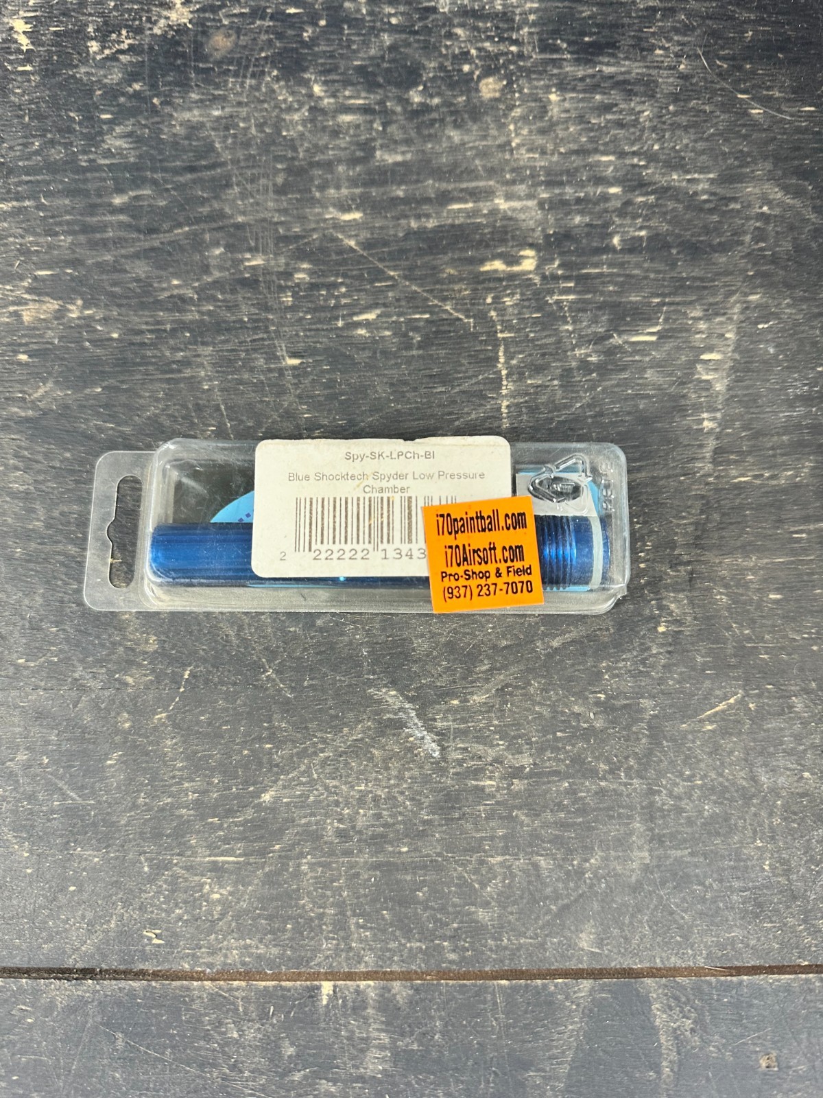 Shocktech Spyder Low Pressure Chamber Blue