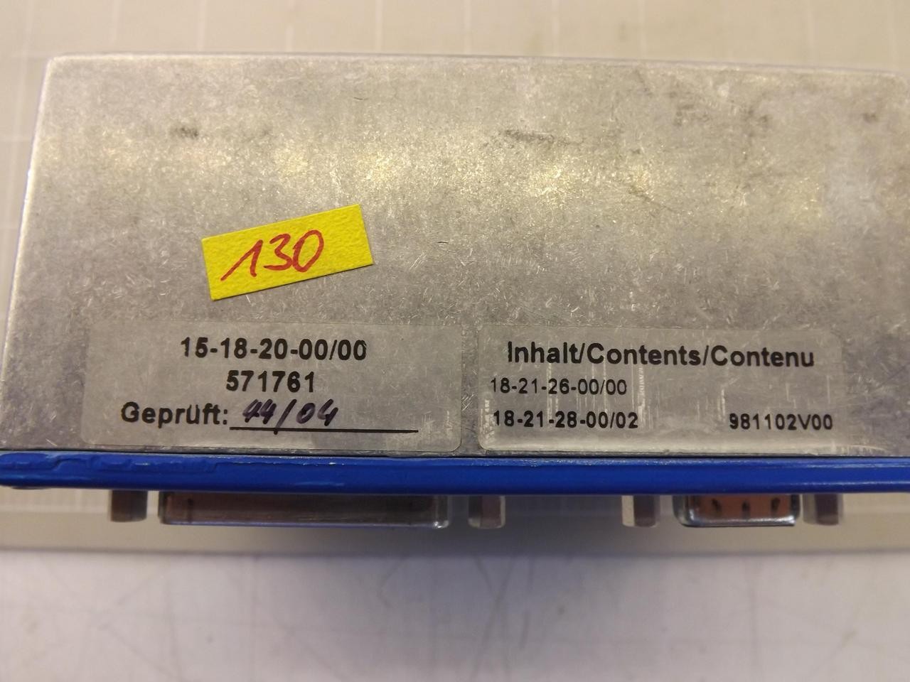 TRUMPF 15-18-20-00 INTERFACE LASER NETWORK MODULE T47013