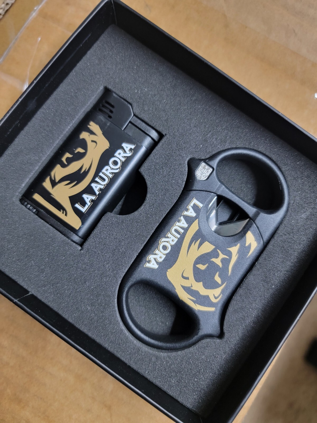 lighter & cutter set la aurora
