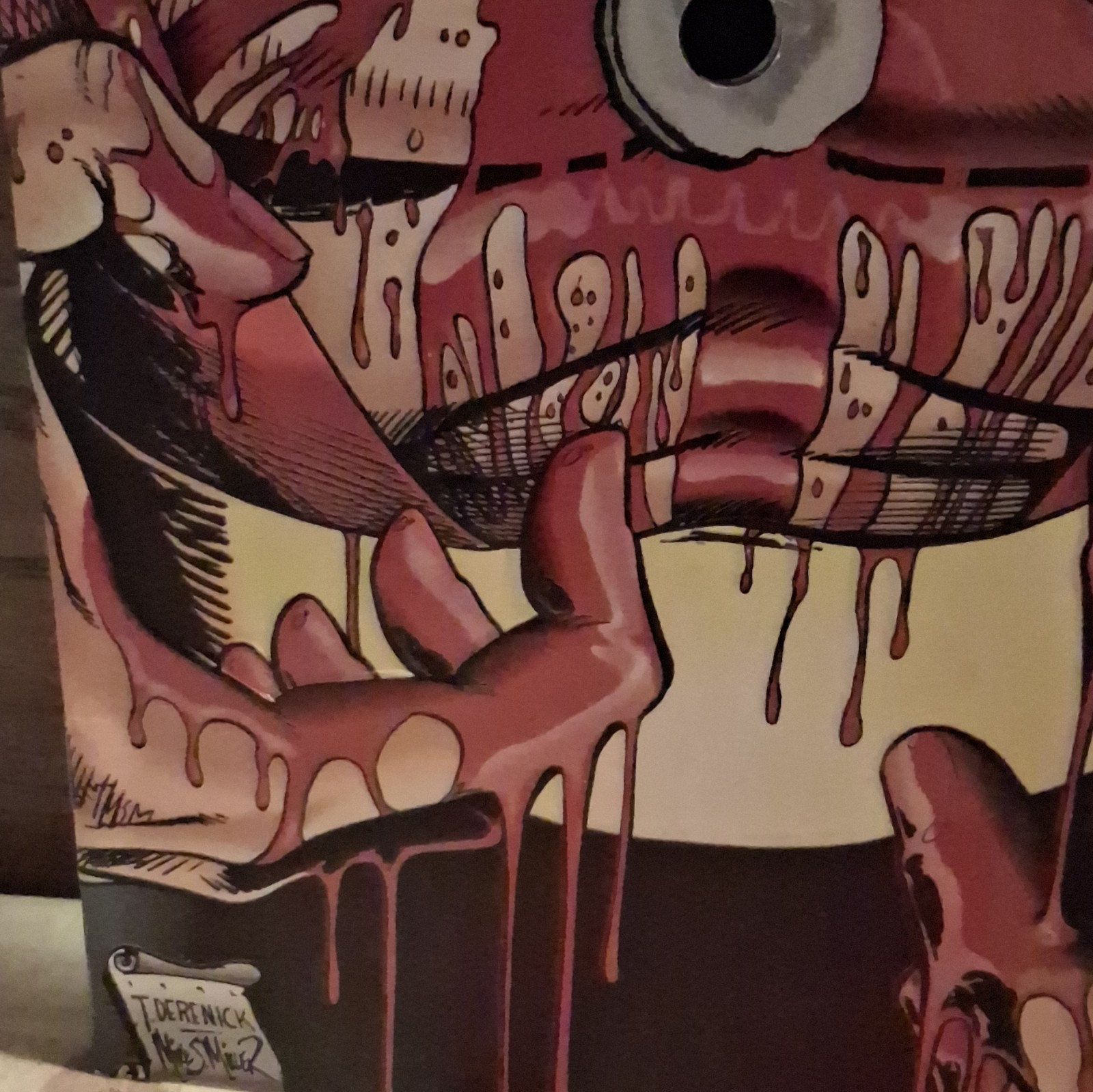 Malibu Comics PROTECTORS #5 die Cut Bullet Hole Issue.