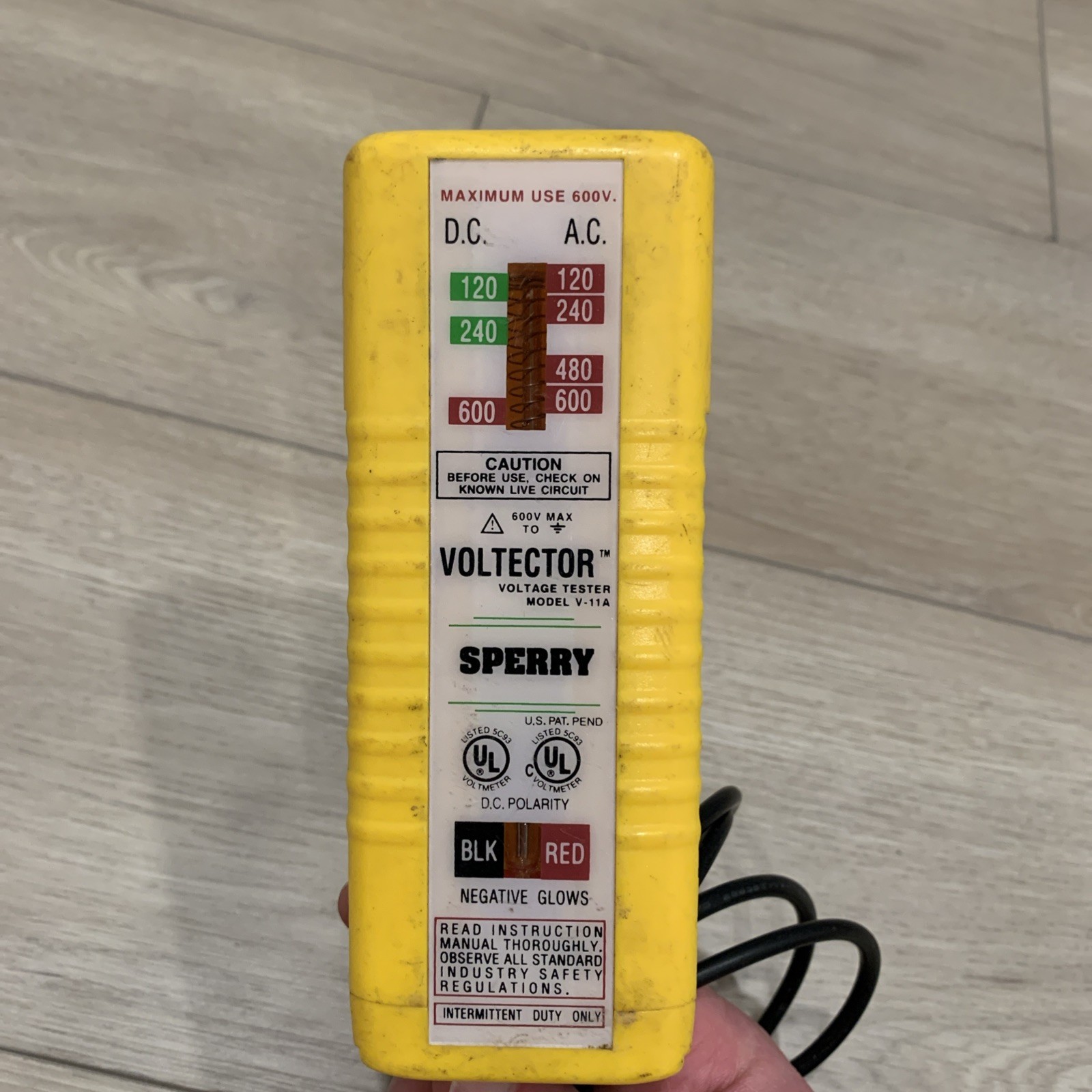 Sperry Voltector Voltage Tester