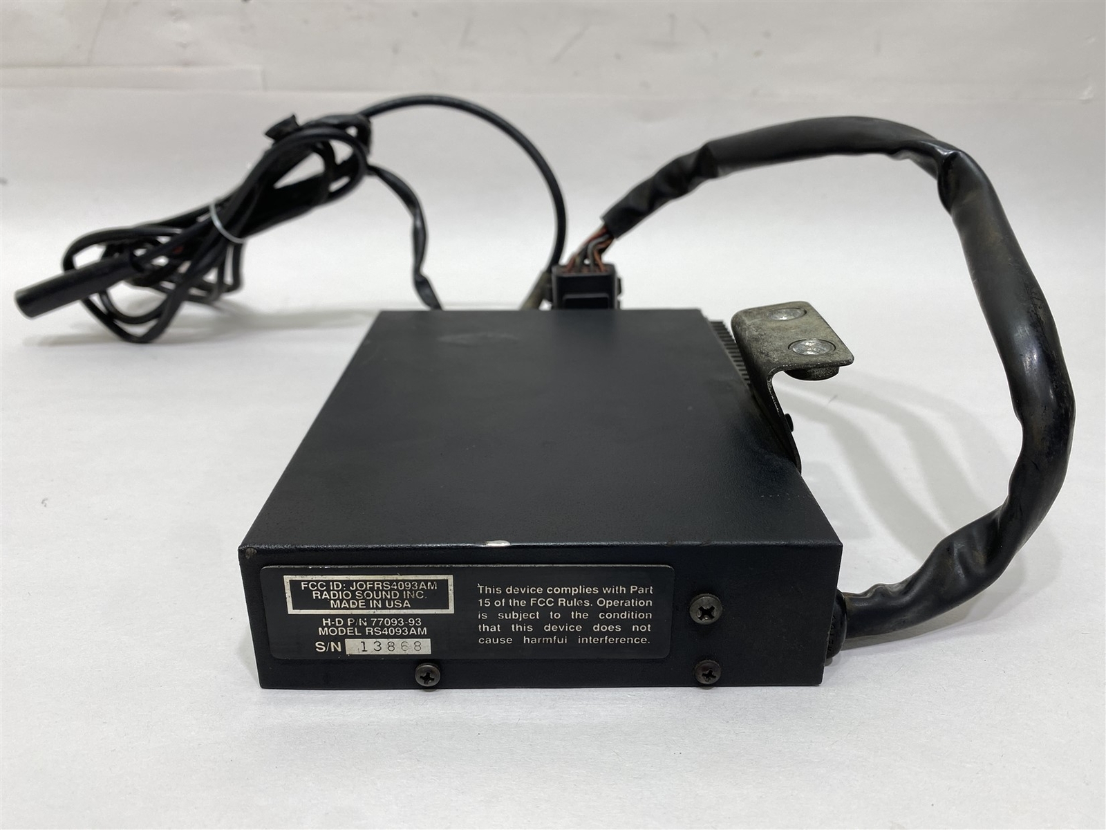 1996 Harley-Davidson Electra Glide EVO CB Intercom Module 77093-93