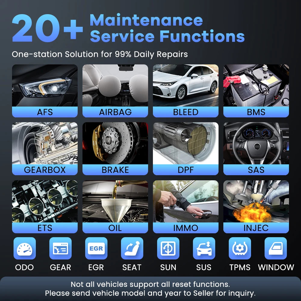 MUCAR 682 AI Assisted OBD2 Diagnostic Tool Full System Active Test Car Scanner