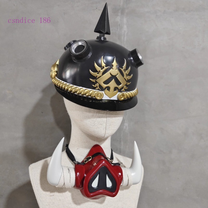 Zenless Zone Zero Luciana Cosplay Sweet Lolita Prop Helmet Masks Shooting Gift