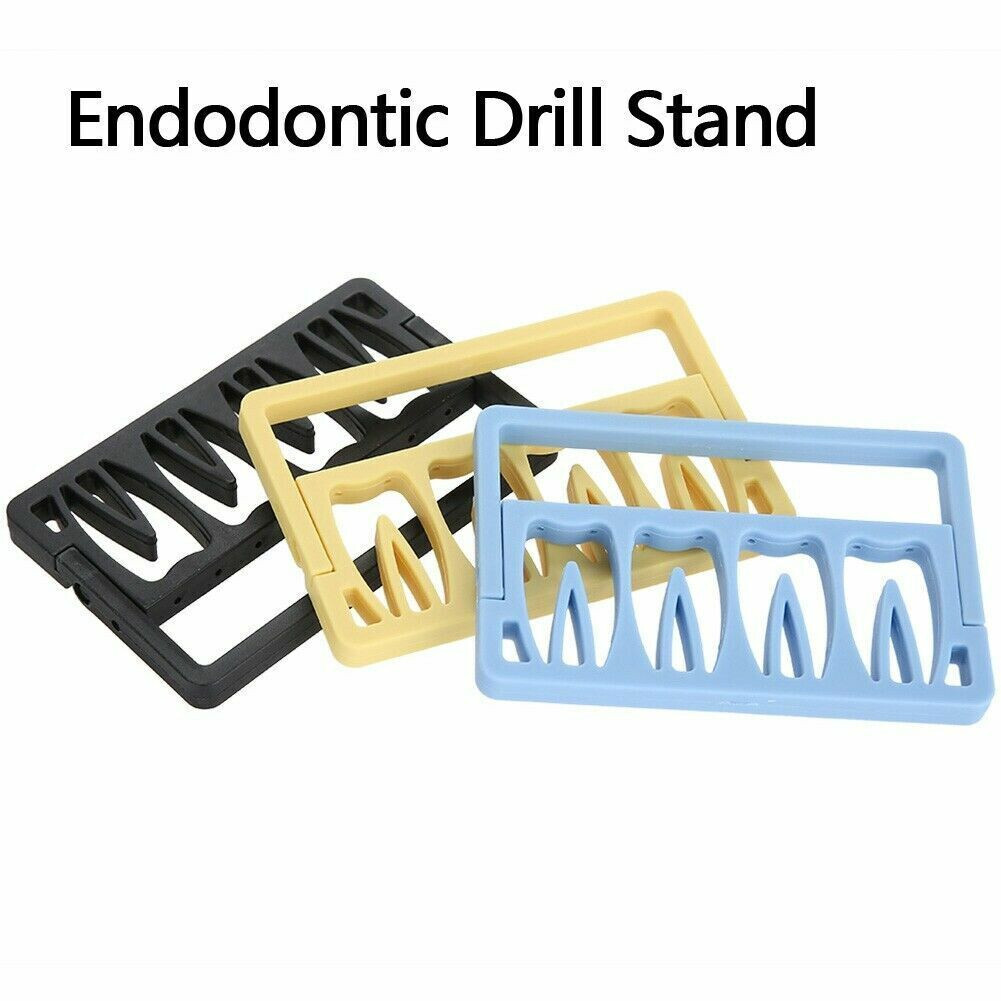 Dental High Quality Endodontic Files Drills 8 Holes Canal Burs Holder Dispenser