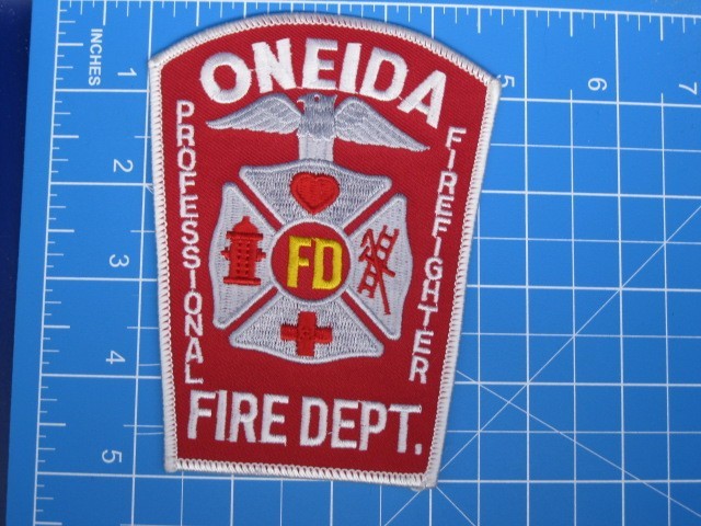 Oneida New York Fire Department patch