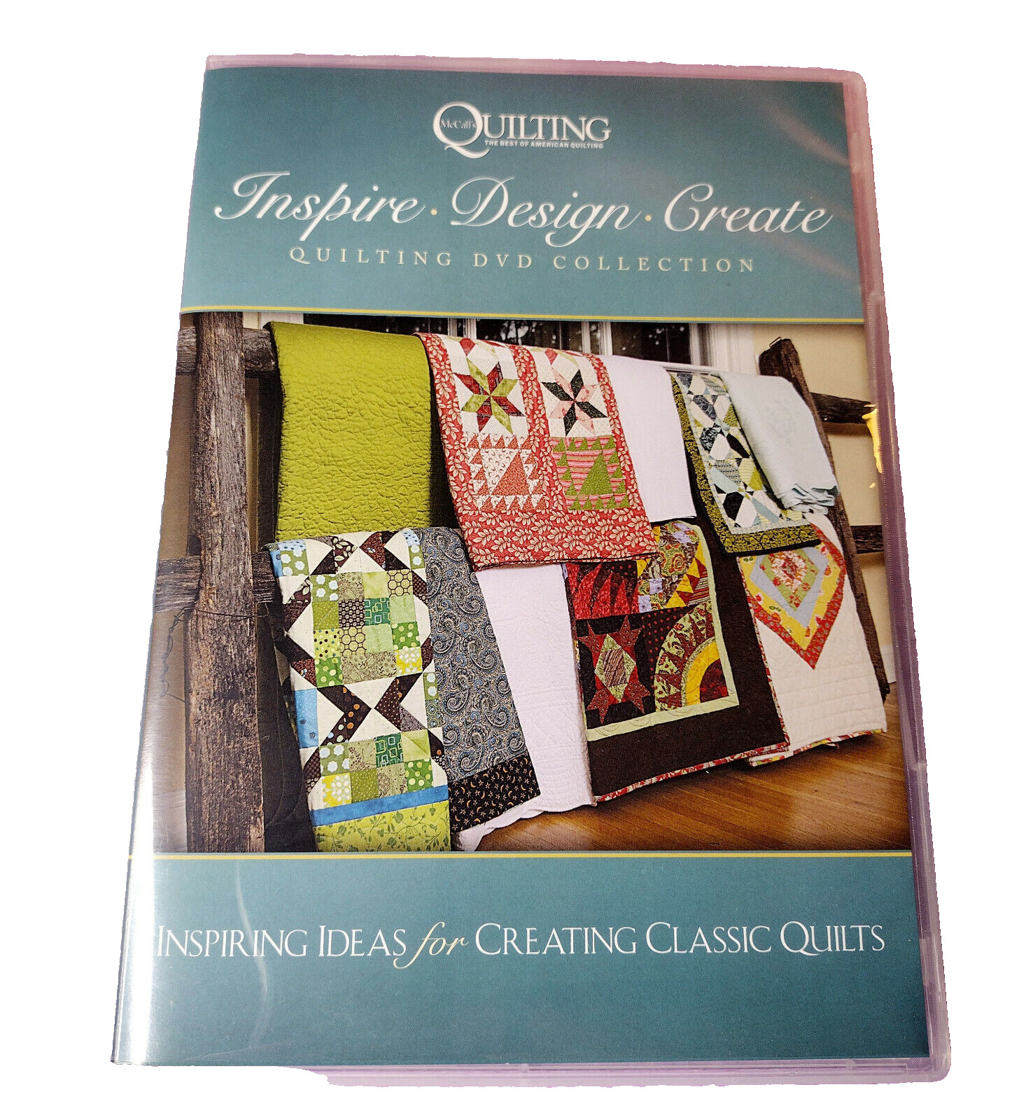 Quilting Inspire Design Create DVD 2009 Creative Crafts Group Crafting Quilts