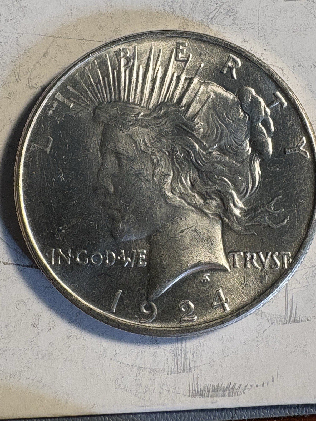 1922-1925 - 90% Silver Peace Dollar Random Year/Mint BRILLIANT UNCIRCULATED BU