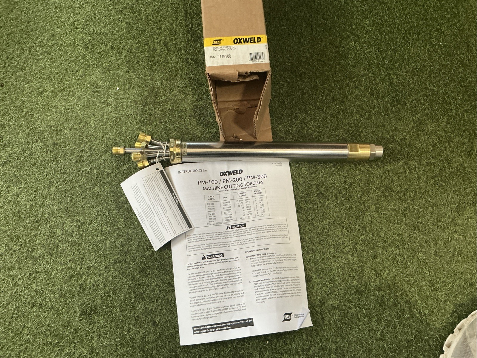 ESAB Oxweld PM-100 Machine Cutting Torch 2118100