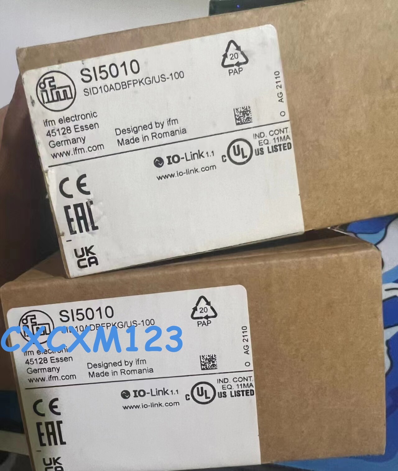 IFM SI5010 Flow Monitor 18...36 DC PNP New