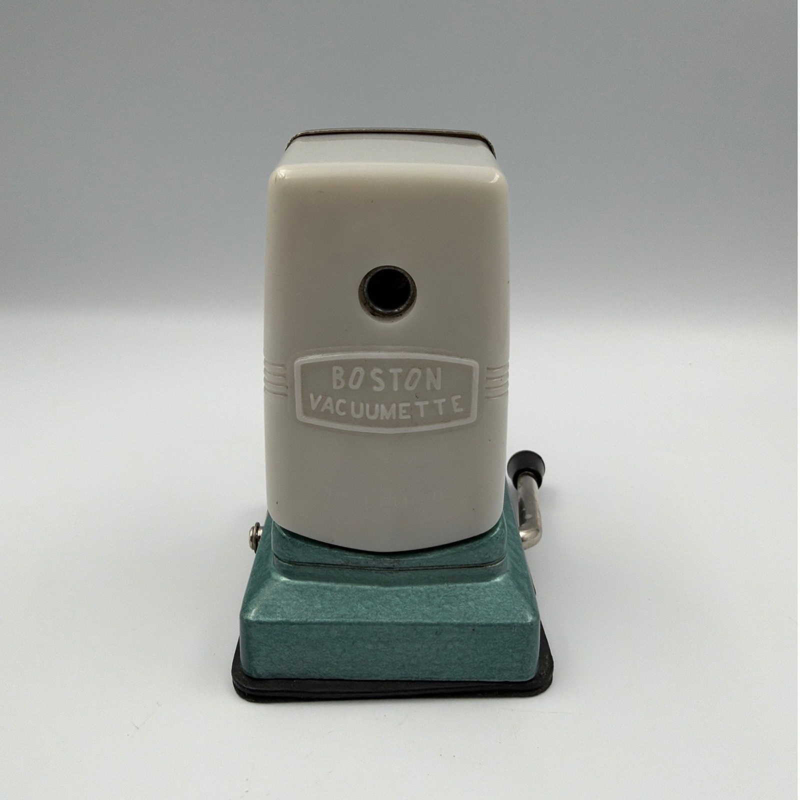Vintage 60s Boston Vacuumette Pencil Sharpener Hunt Manufacturing Co Statesville