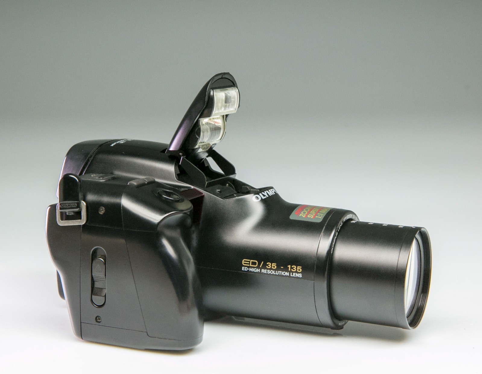 Olympus IS 2000 35mm Black Compact Camera Auto Focus