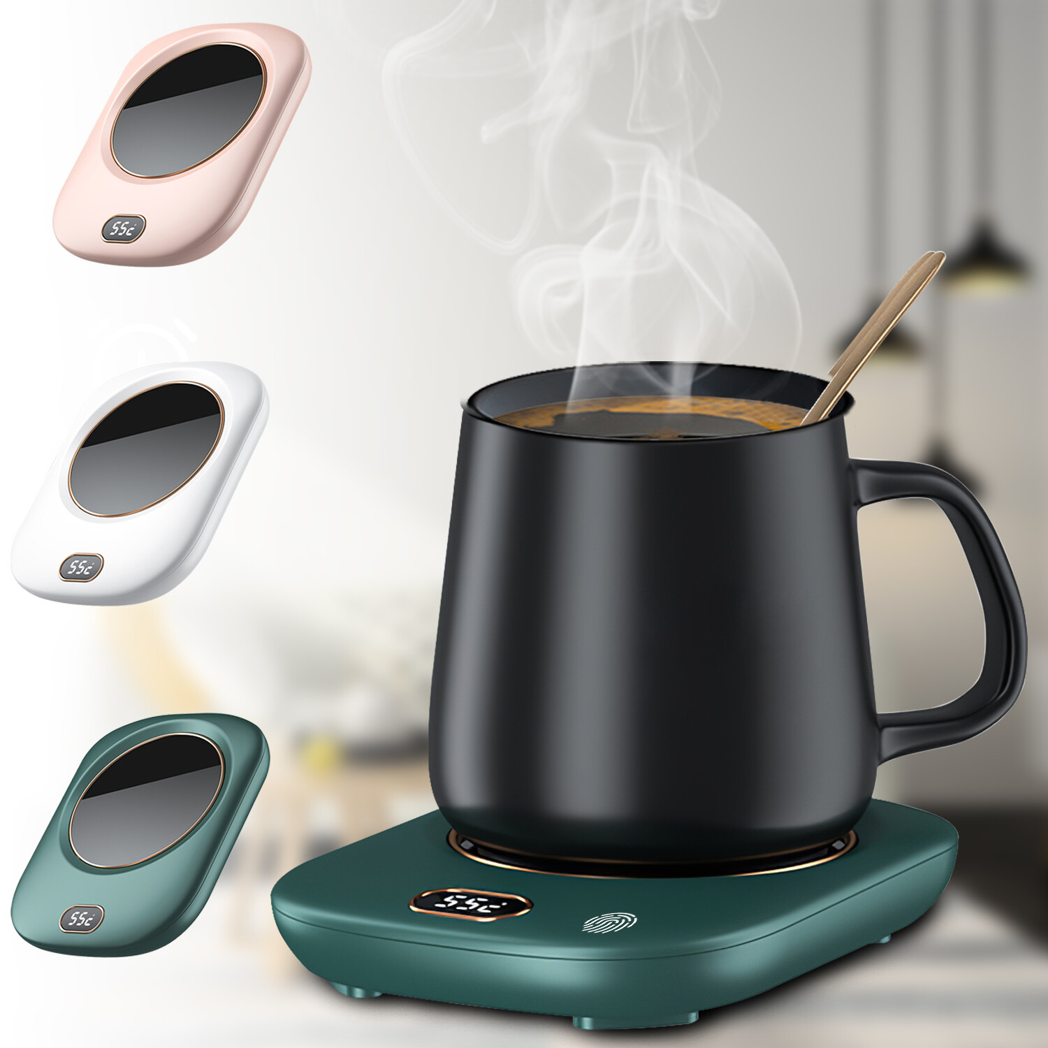 Electric  Office USB Tea Milk Beverage Cup Heater Heating Plate