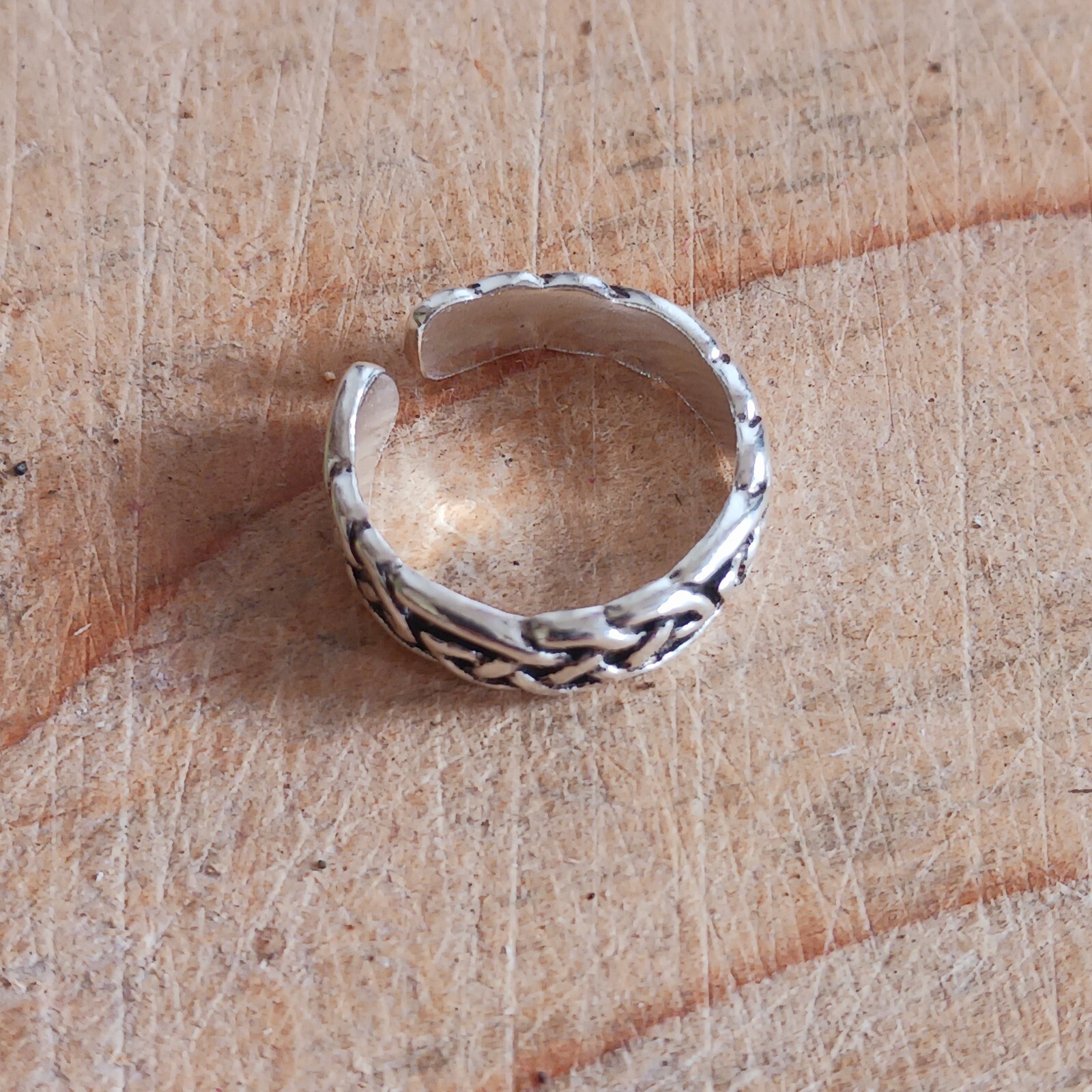 Toe Ring Celtic Design | Sterling Silver ✨