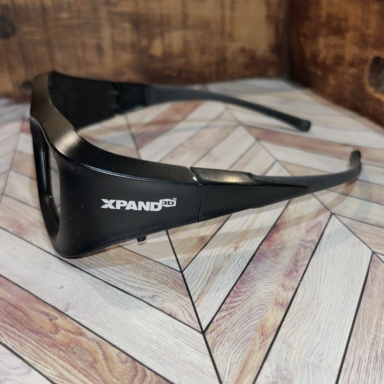 Xpand 3D Active Shutter 3D Glasses Black Tested Working!