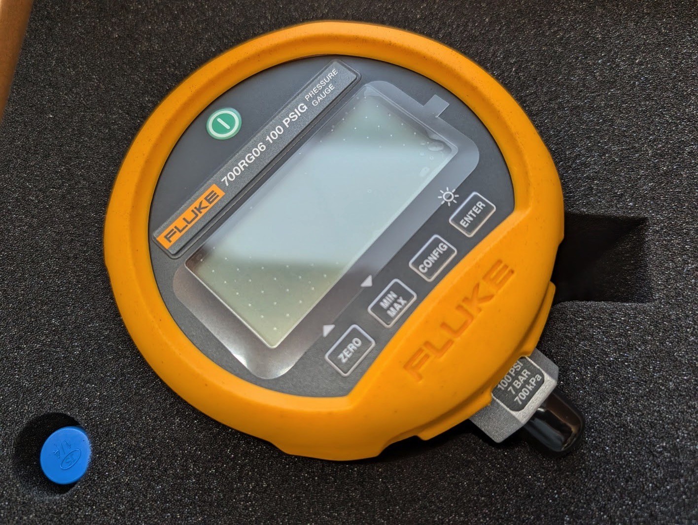 Fluke Pressure Test Gage Gauge 100 PSI 0.01 PSI Reference High Accuracy Version