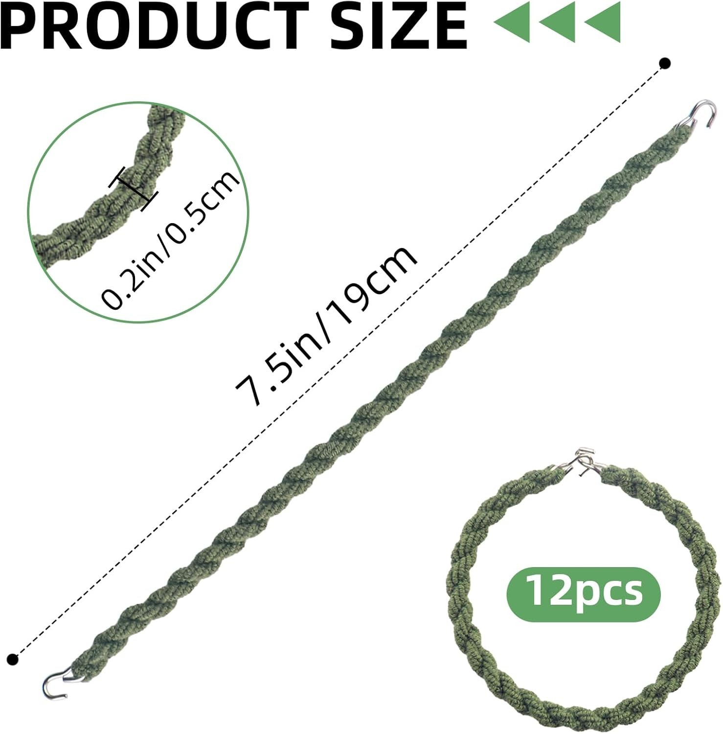 12 PCS Boot Blousers Military Adjustable with Metal Hooks – Elastic Boot StrapsO