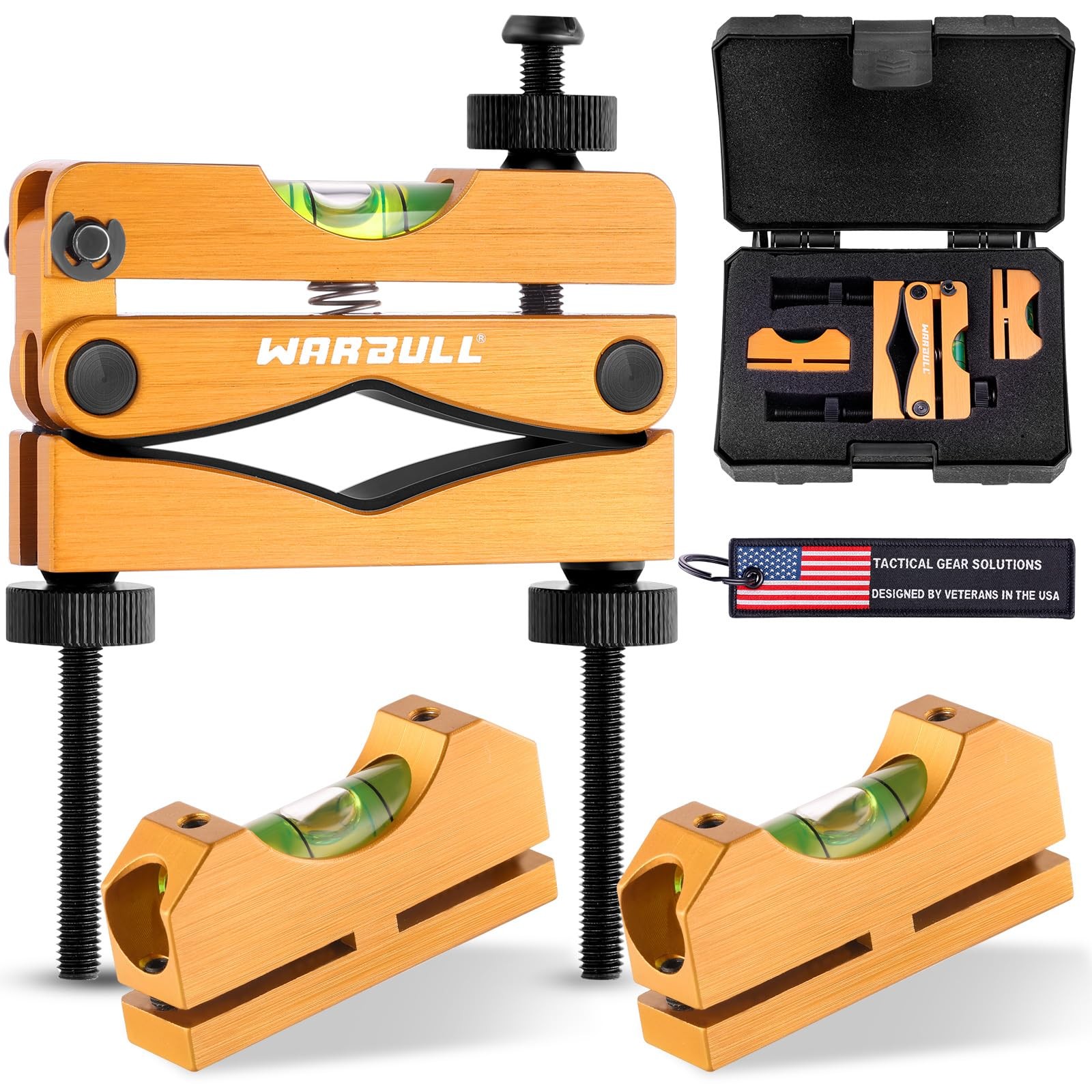 WarBull Scope Leveling Kit Universal, Magnetic Base High-Precision