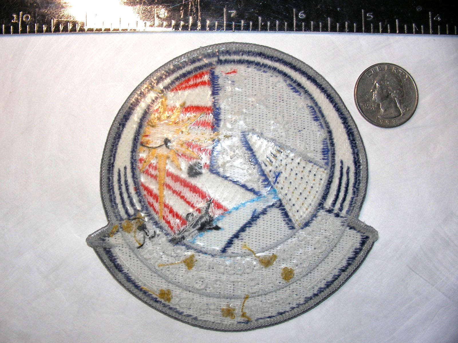 Cancelled Mission STS-61E Replica Patch NASA Space Shuttle