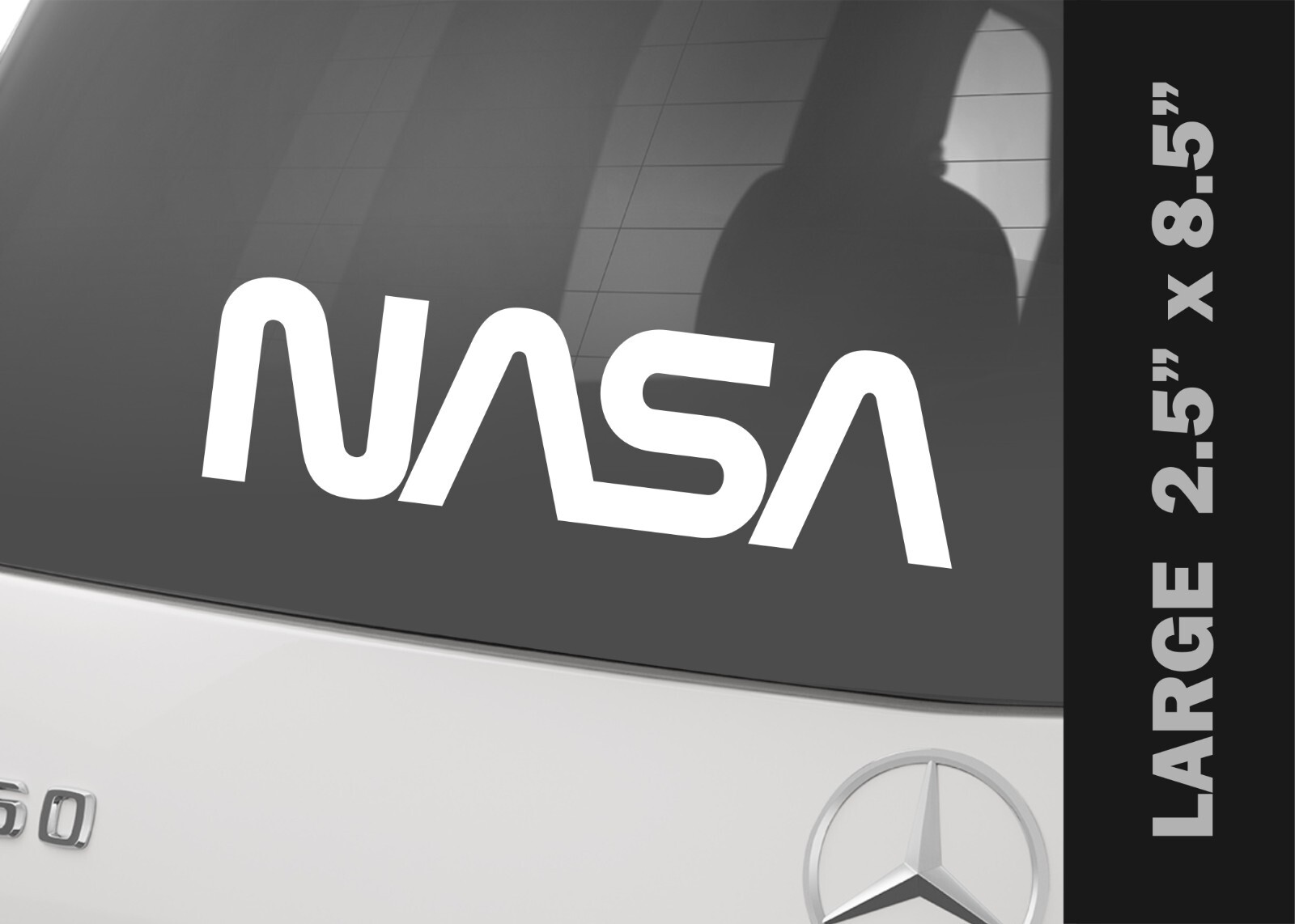 NASA Decal Bumper Sticker