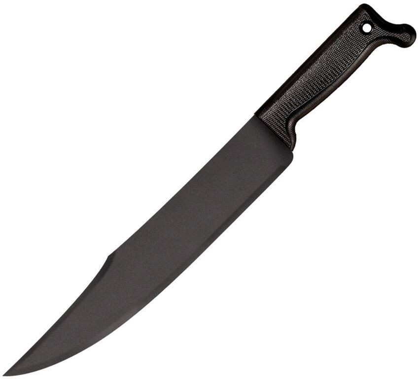 Cold Steel Bowie Machete 12" Carbon Steel Fixed Blade Black Polypropylene Handle