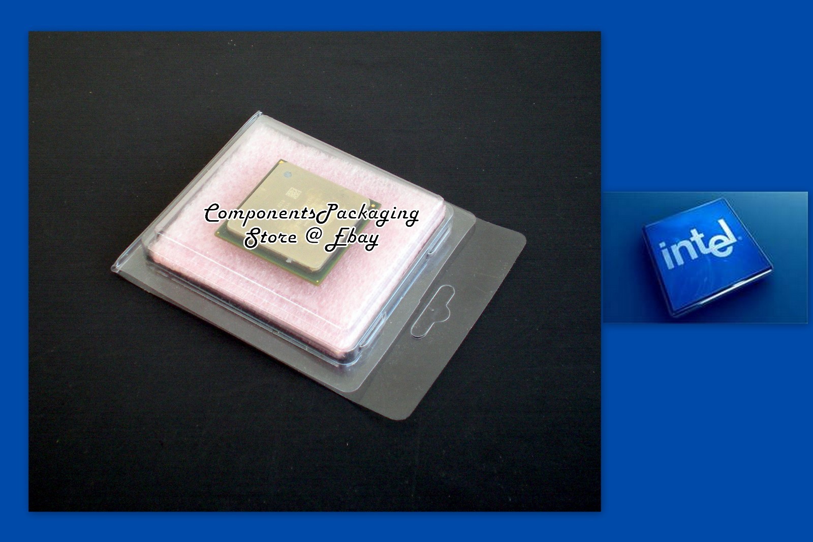 CPU Clam Shell Case for LGA1155 LGA1156 LGA1150 i7 Xeon - Lot of 10 25 40 80 225