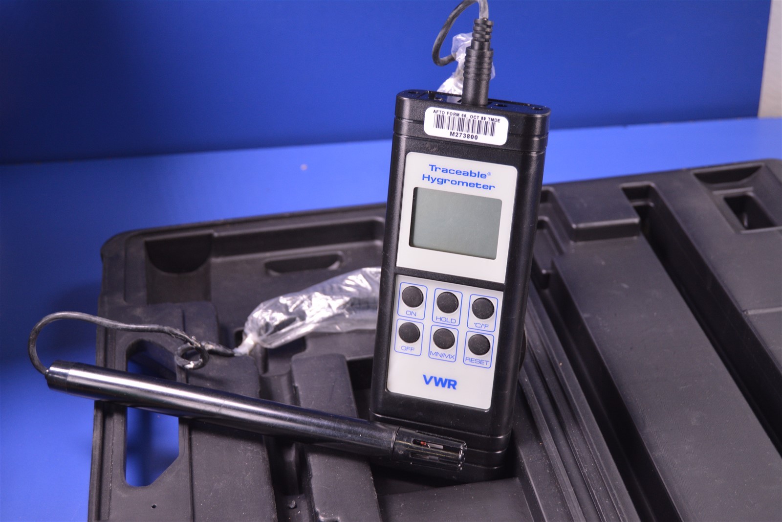 VWR Traceable hygrometer 35519-050 & Probe Thermometer Model 4185