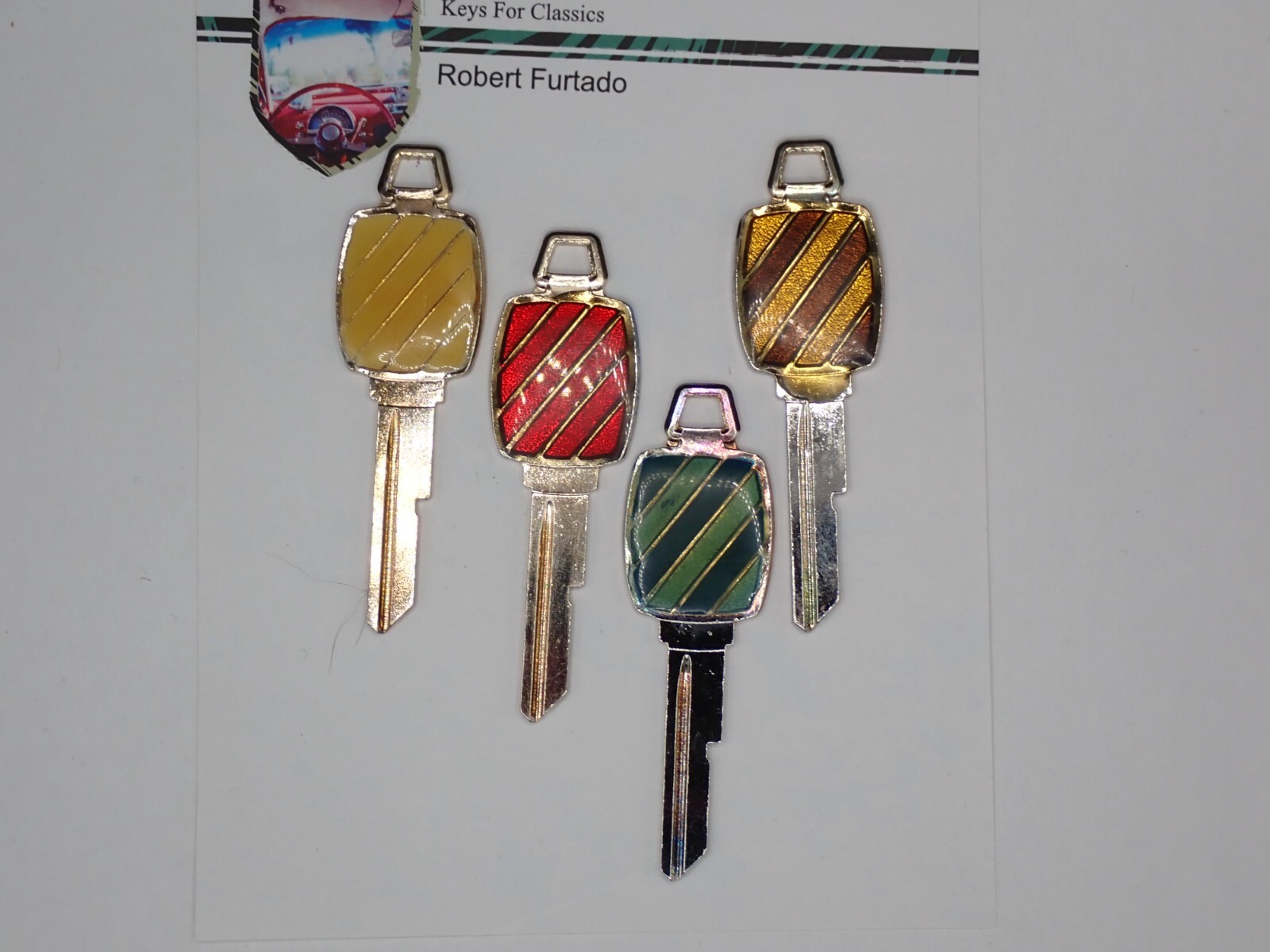 (1) Designer Key Blank for AMC 1970-87 & Jeep 1970-84 Ignition (1970AM)