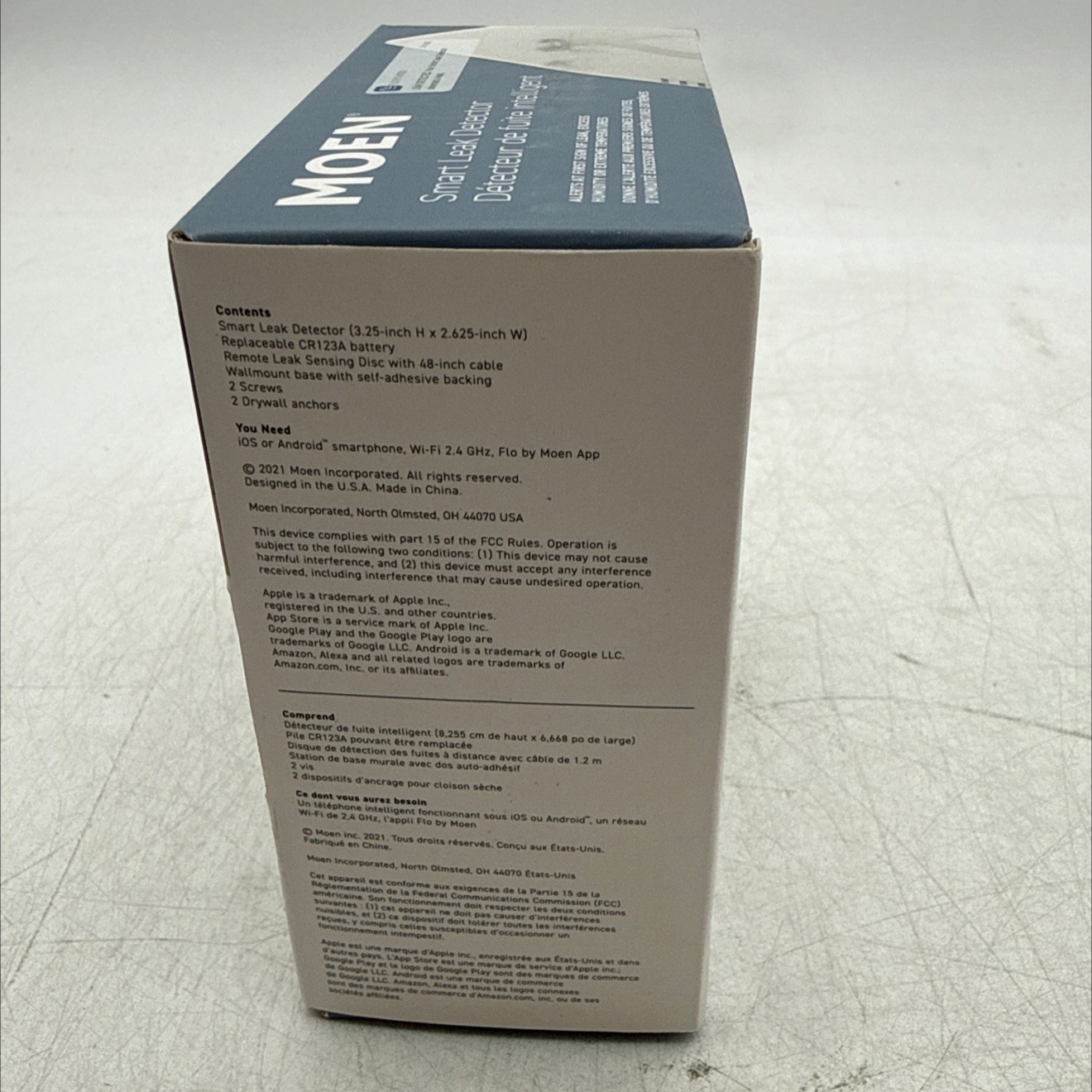 Moen Flo Smart Leak Detector, Wi-Fi enabled