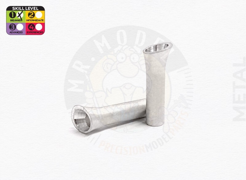 Mr. Model MM1030 - Aluminum Exhaust Tip #4 1:24/1:25